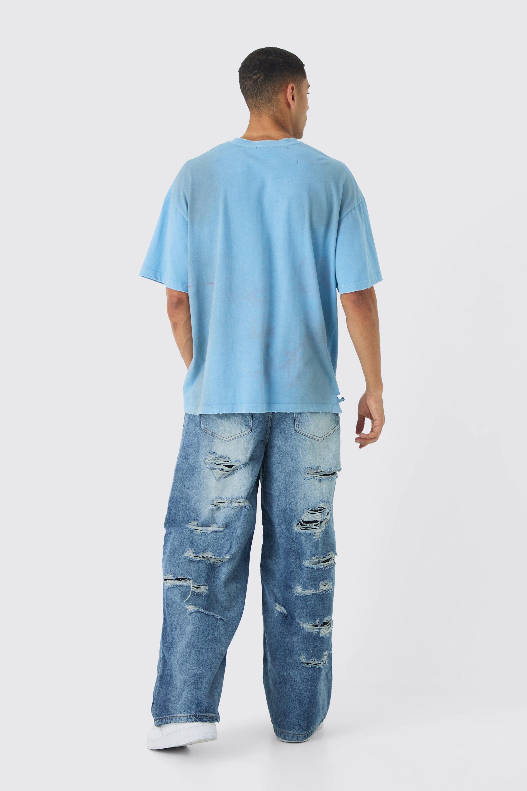Super baggy ripped jeans deals